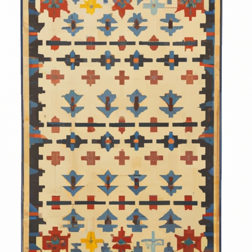 Modern Vintage Southwestern Style Rug for Home