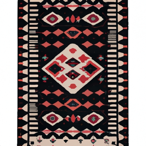 Rustic Boho Southwestern Home Rug